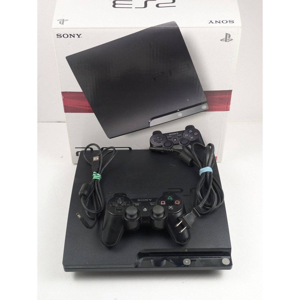 Sony PlayStation 3‎ Slim PS3 120GB CECH-2001A Console System